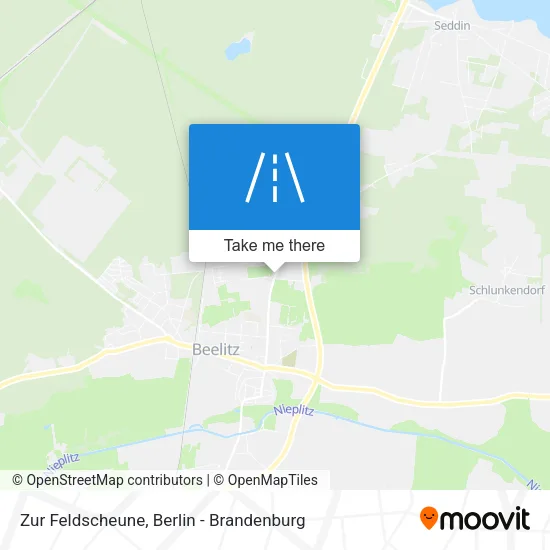 Карта Zur Feldscheune