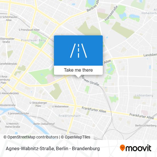 Agnes-Wabnitz-Straße map