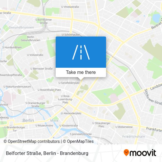 Belforter Straße map