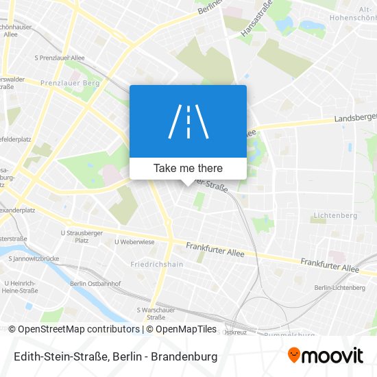 Карта Edith-Stein-Straße