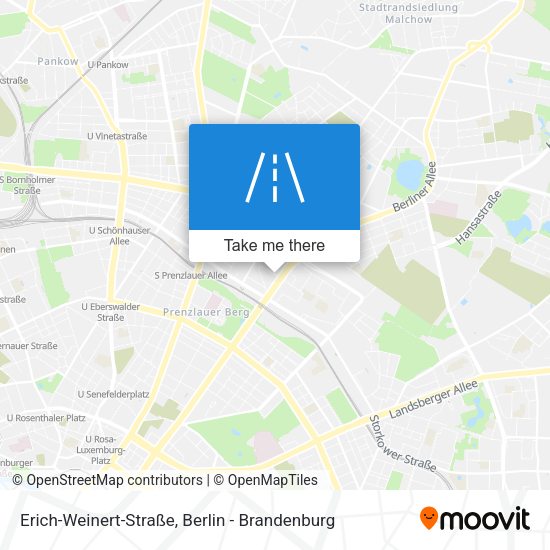 Erich-Weinert-Straße map