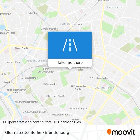 Gleimstraße map
