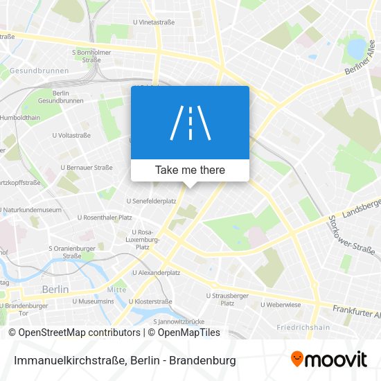 Immanuelkirchstraße map