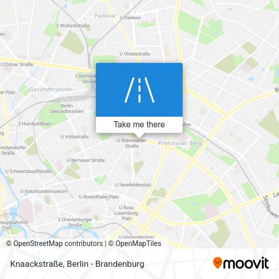 Knaackstraße map