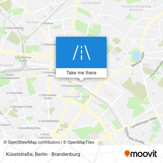 Küselstraße map