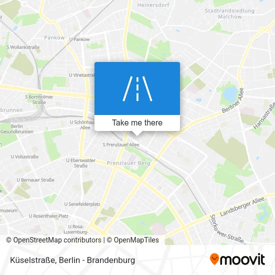 Карта Küselstraße