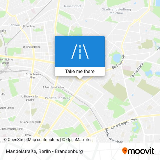 Mandelstraße map