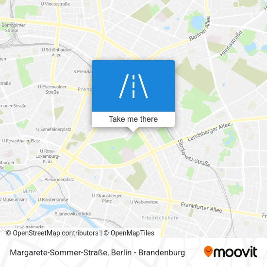 Карта Margarete-Sommer-Straße