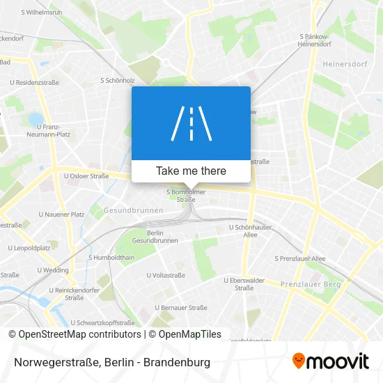 Norwegerstraße map