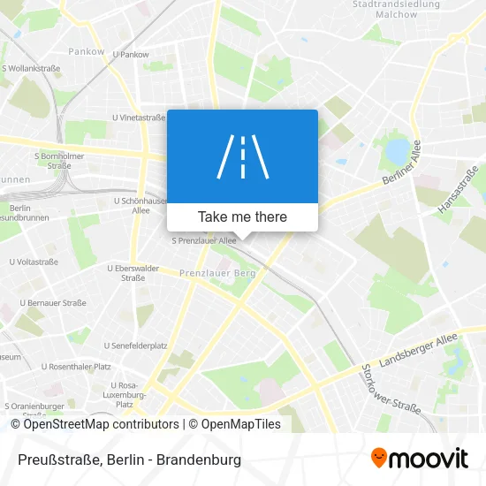 Карта Preußstraße