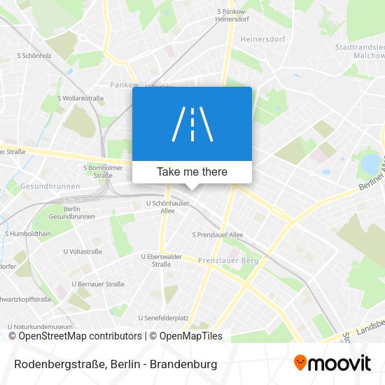 Rodenbergstraße map