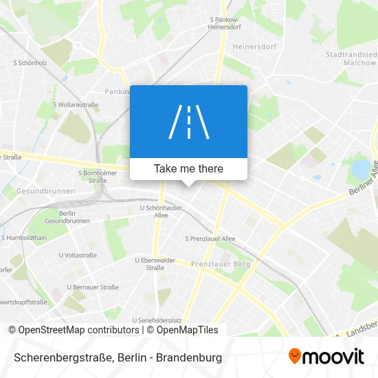 Scherenbergstraße map