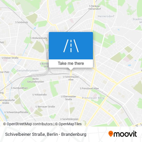 Schivelbeiner Straße map