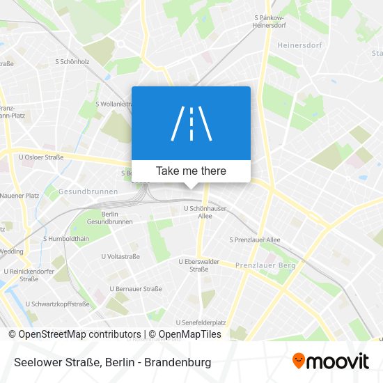Seelower Straße map