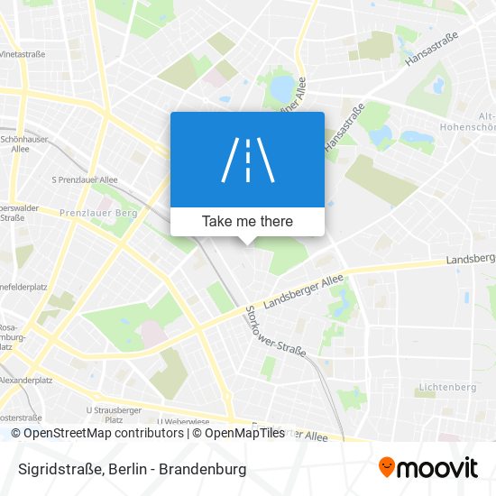 Sigridstraße map