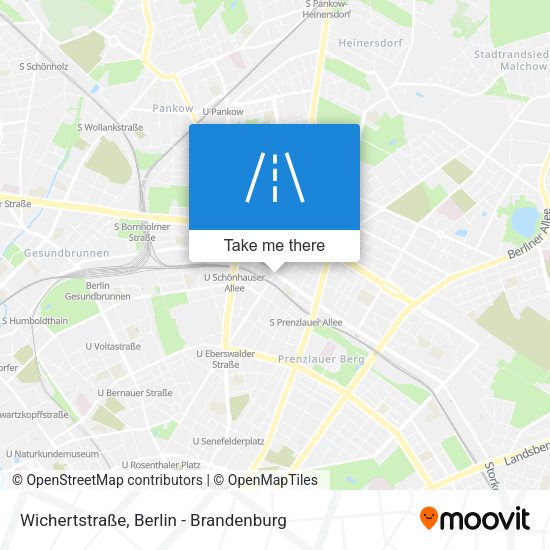 Wichertstraße map