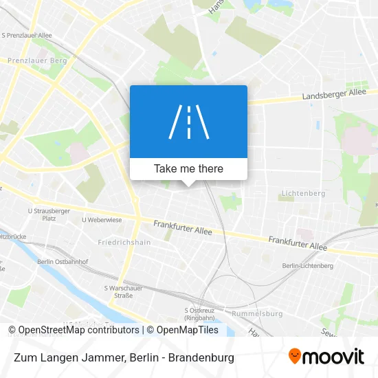 Карта Zum Langen Jammer