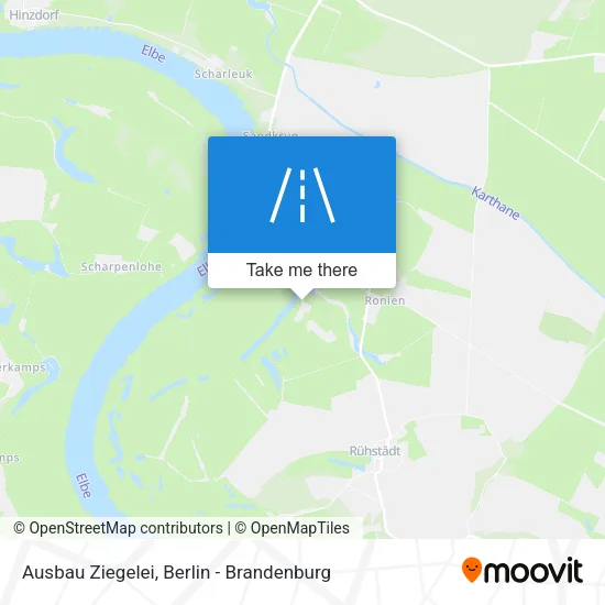 Карта Ausbau Ziegelei