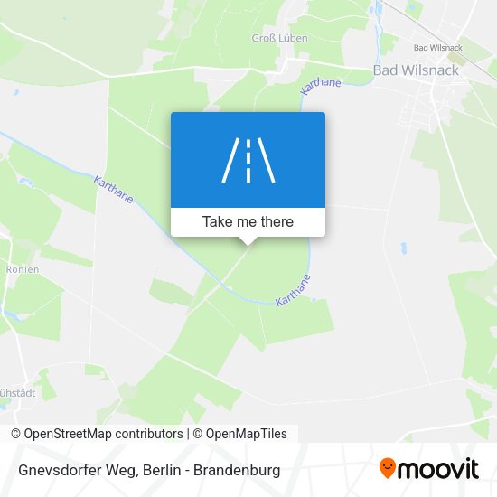 Gnevsdorfer Weg map