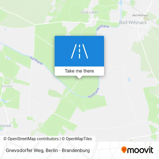 Карта Gnevsdorfer Weg