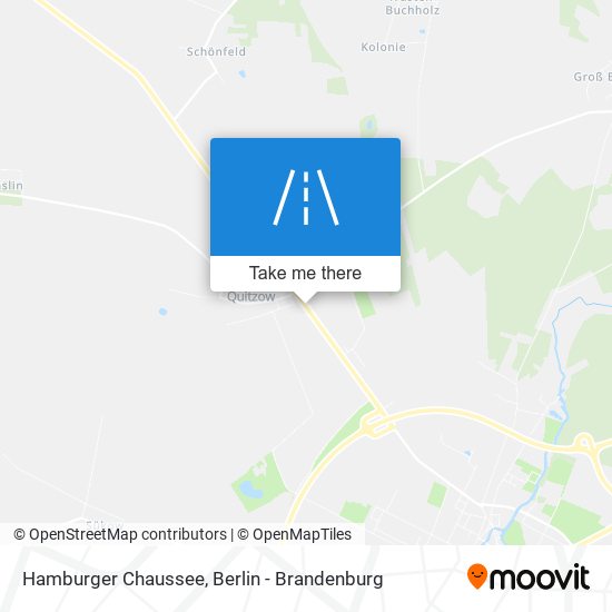 Hamburger Chaussee map