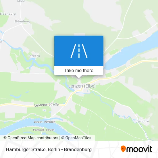 Карта Hamburger Straße