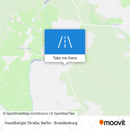 Карта Havelberger Straße