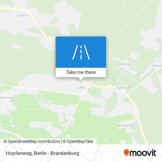 Hopfenweg map