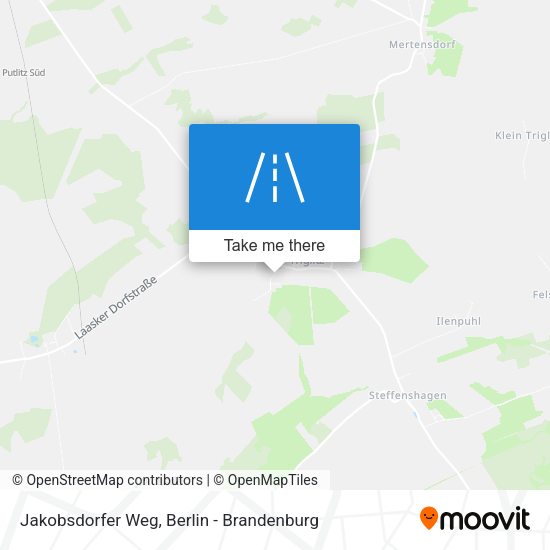 Jakobsdorfer Weg map