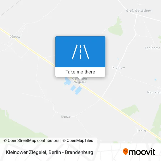Карта Kleinower Ziegelei