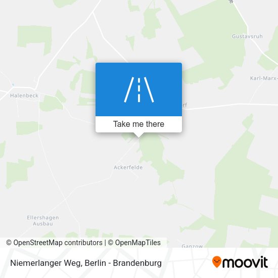Niemerlanger Weg map