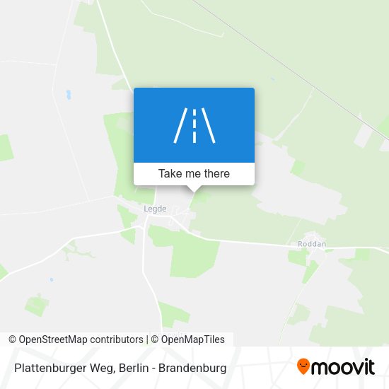 Plattenburger Weg map