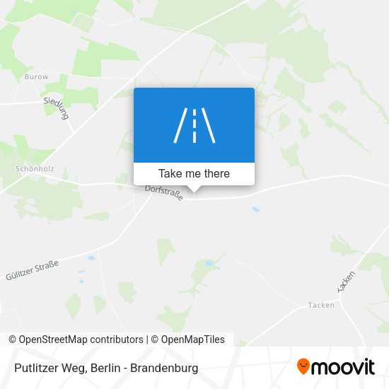 Putlitzer Weg map