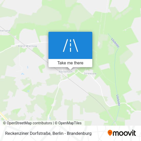 Reckenziner Dorfstraße map