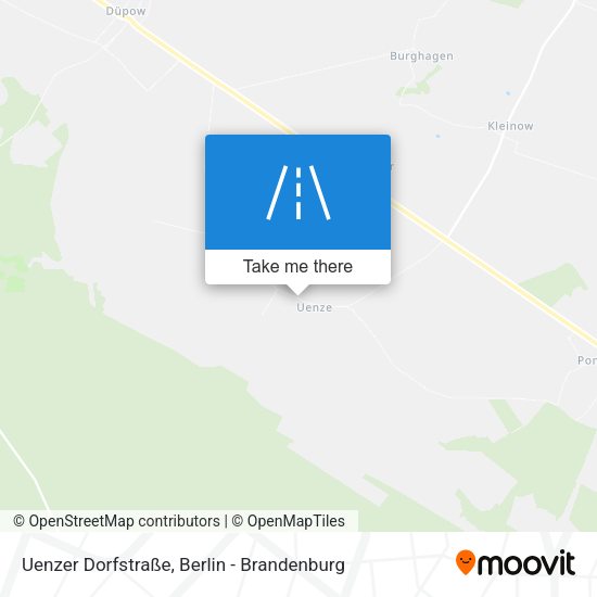 Uenzer Dorfstraße map
