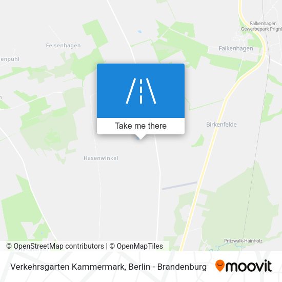 Verkehrsgarten Kammermark map