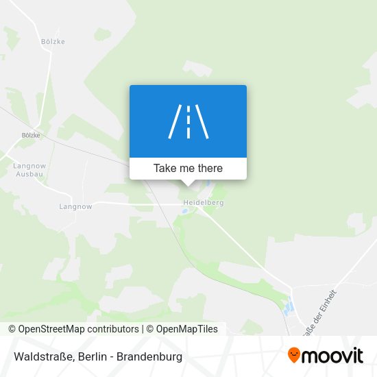 Waldstraße map