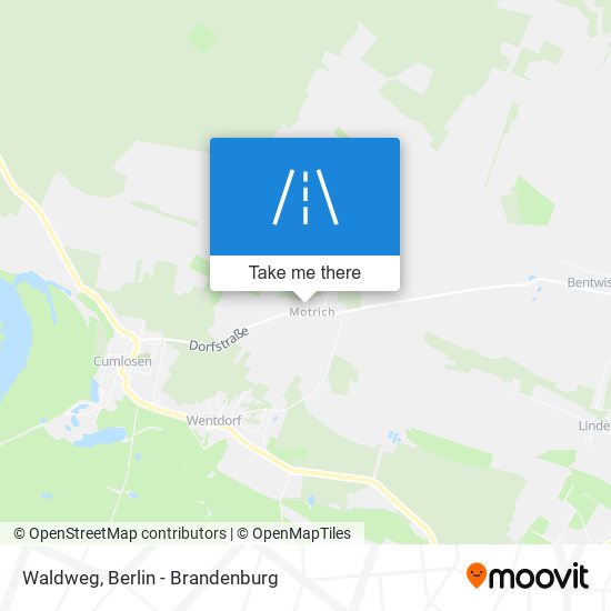 Карта Waldweg