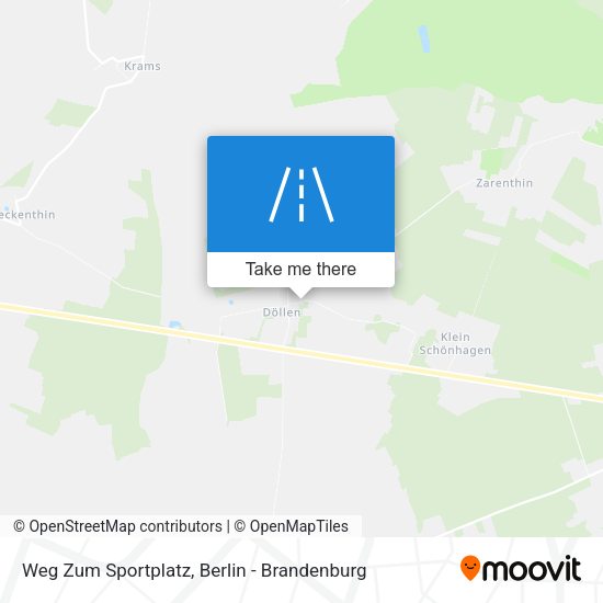 Weg Zum Sportplatz map