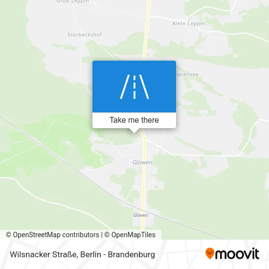 Карта Wilsnacker Straße