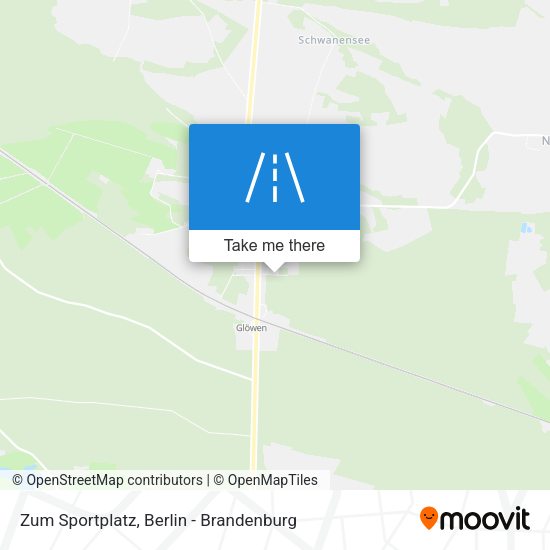 Zum Sportplatz map