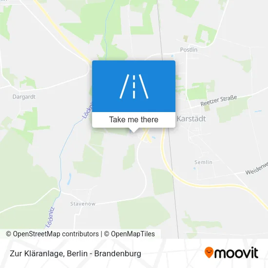Карта Zur Kläranlage
