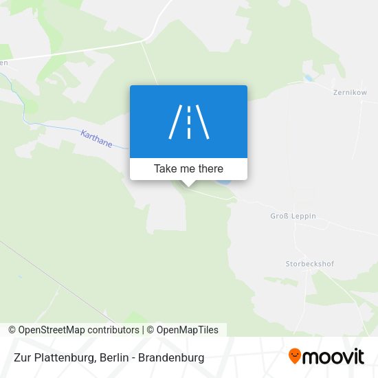 Zur Plattenburg map