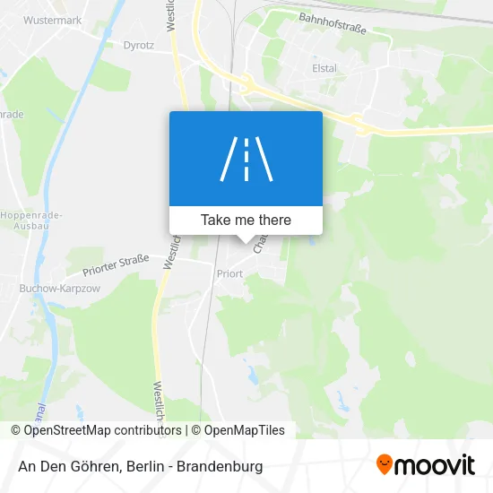 An Den Göhren map