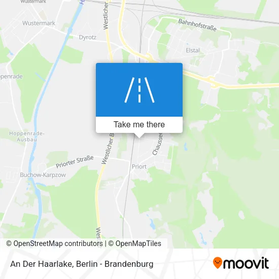 An Der Haarlake map