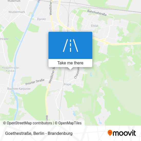 Goethestraße map