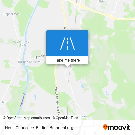 Neue Chaussee map