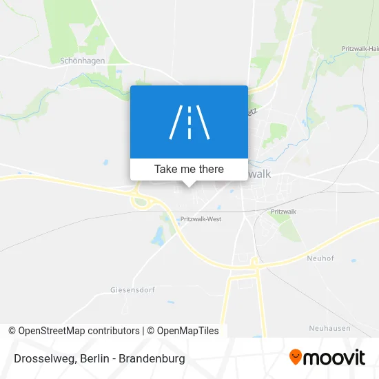 Drosselweg map