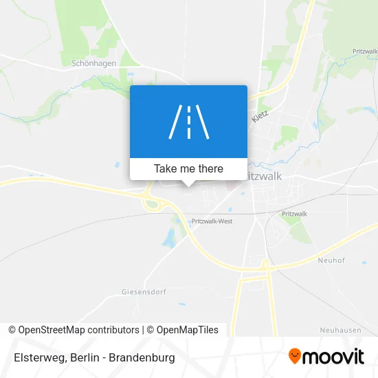 Карта Elsterweg