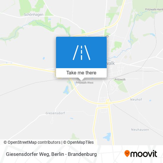 Карта Giesensdorfer Weg